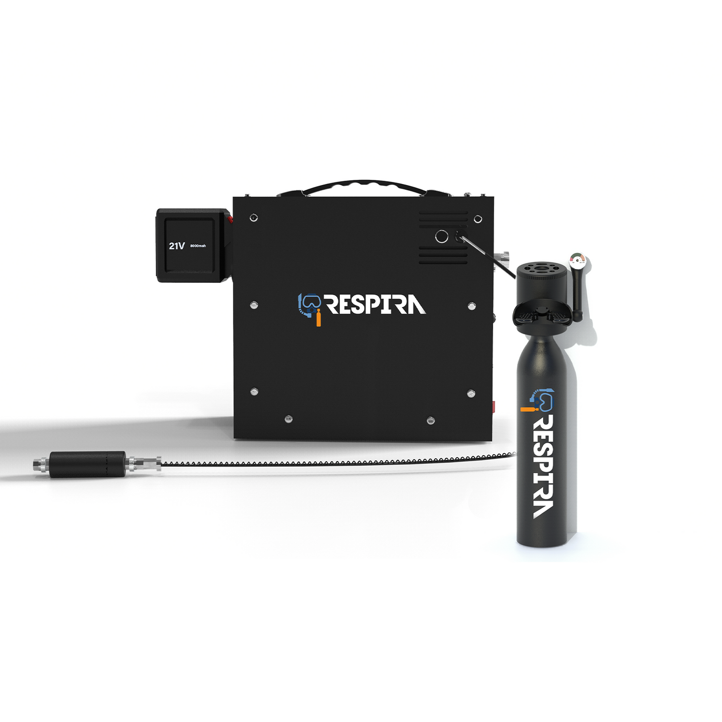 Respira Tank + JetCharge Compressor
